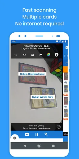 MTG Card Scanner Delver Lens Ekran Görüntüleri