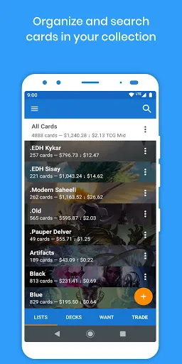 MTG Card Scanner Delver Lens Ekran Görüntüleri