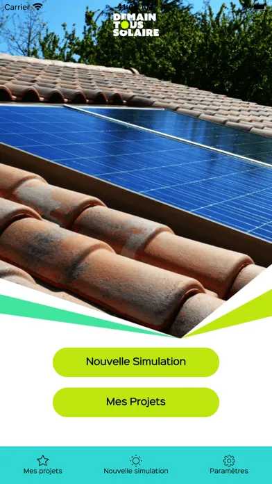 Tangkapan skrin Demain tous solaire