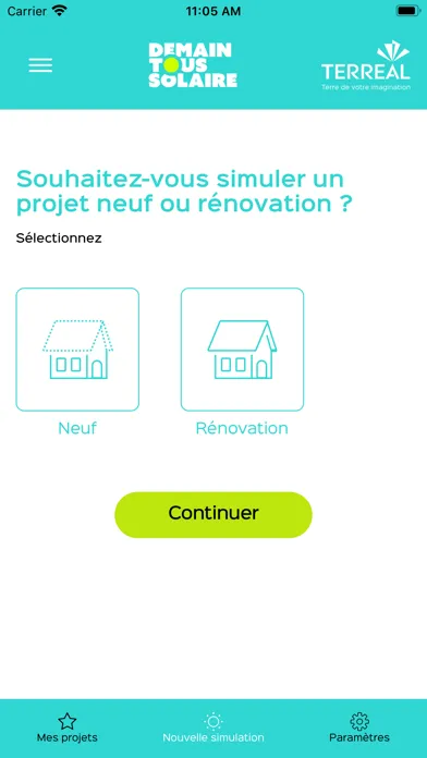 Tangkapan skrin Demain tous solaire