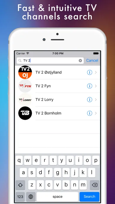 Ảnh chụp màn hình của Dansk TV - Danske fjernsyn nettet