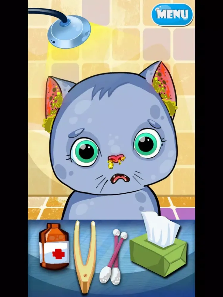 Doctor Cat Nose And Ear iPad  스크린샷