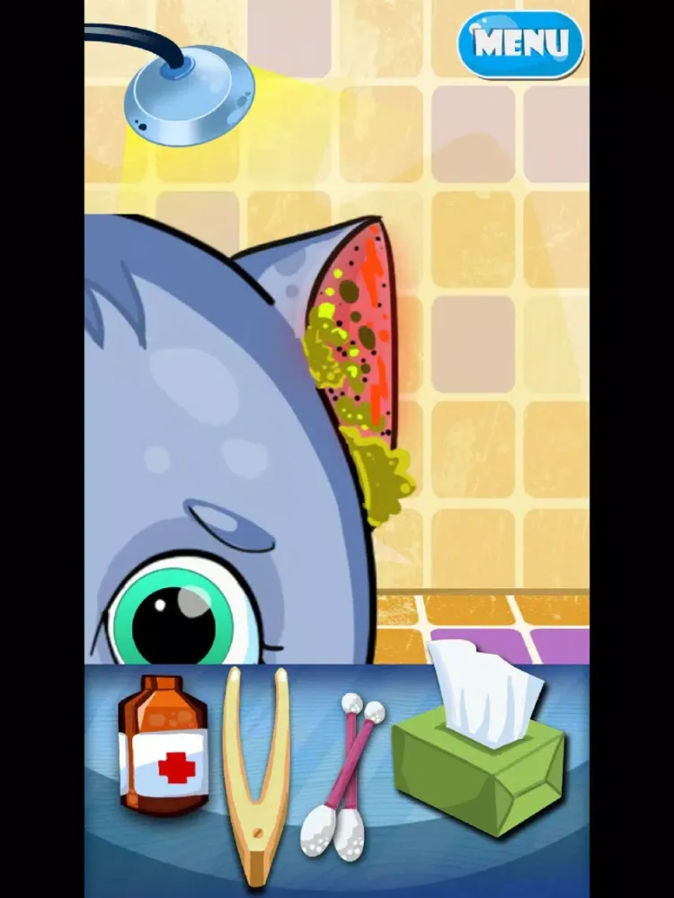 Doctor Cat Nose And Ear iPad  스크린샷
