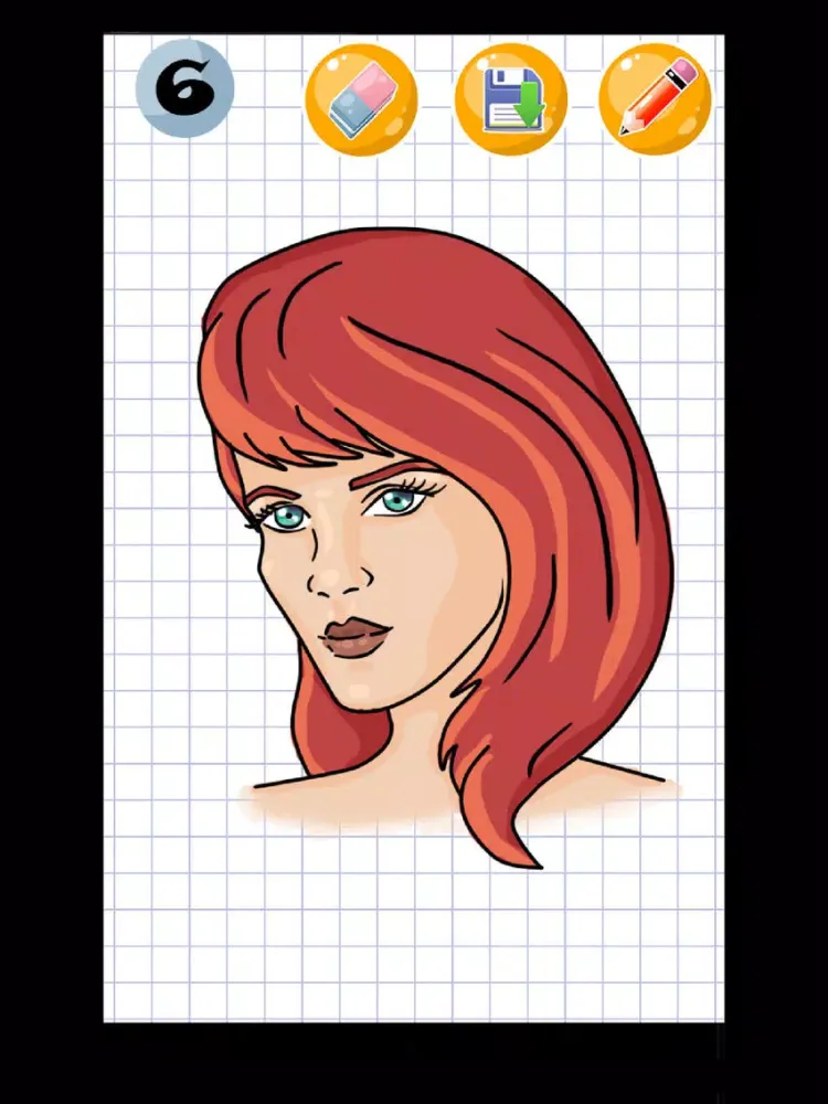 Captures d'écran de Drawing Lesson Face Human iPad 