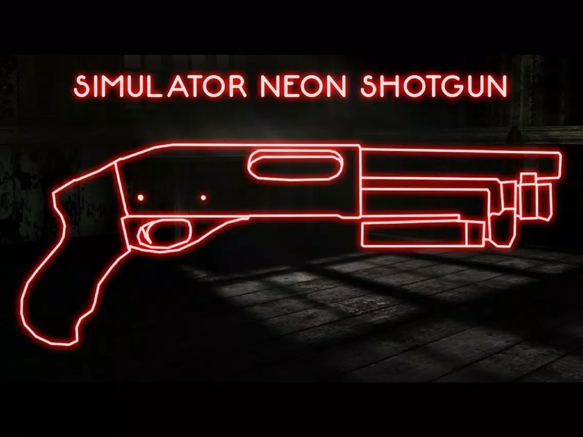 Neon Weapon Shotgun Simulator iPad  स्क्रीनशॉट