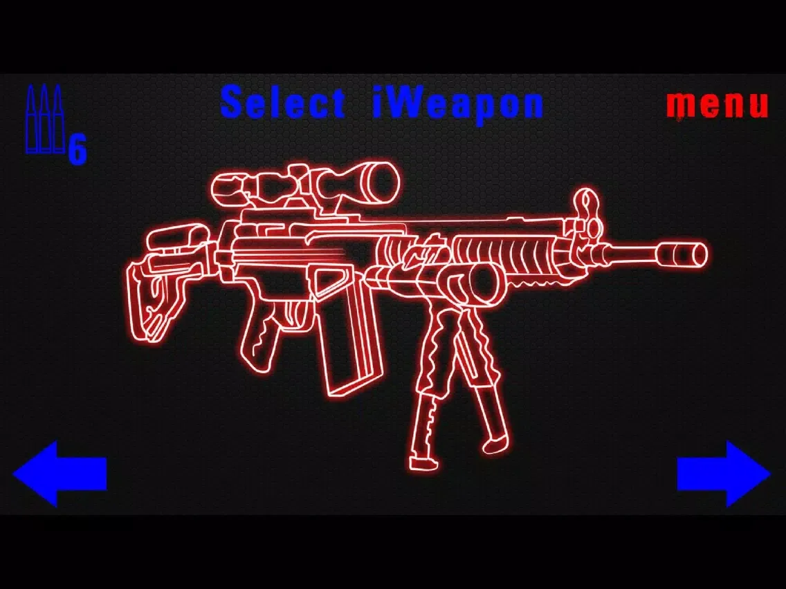 Capturas de tela do Simulator Neon Weapon iPad 