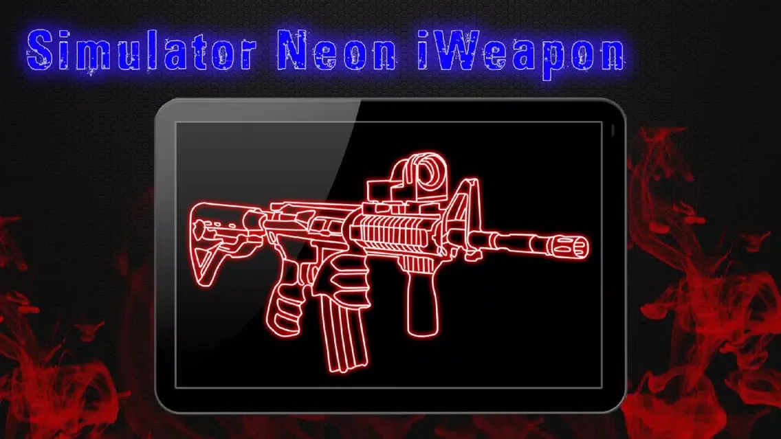Capturas de tela do Simulator Neon Weapon