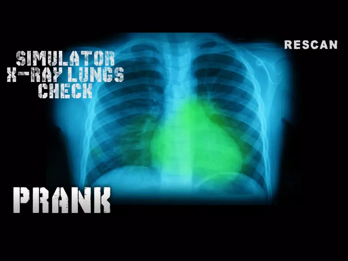 Capturas de tela do Simulator X-Ray Lungs Check iPad 