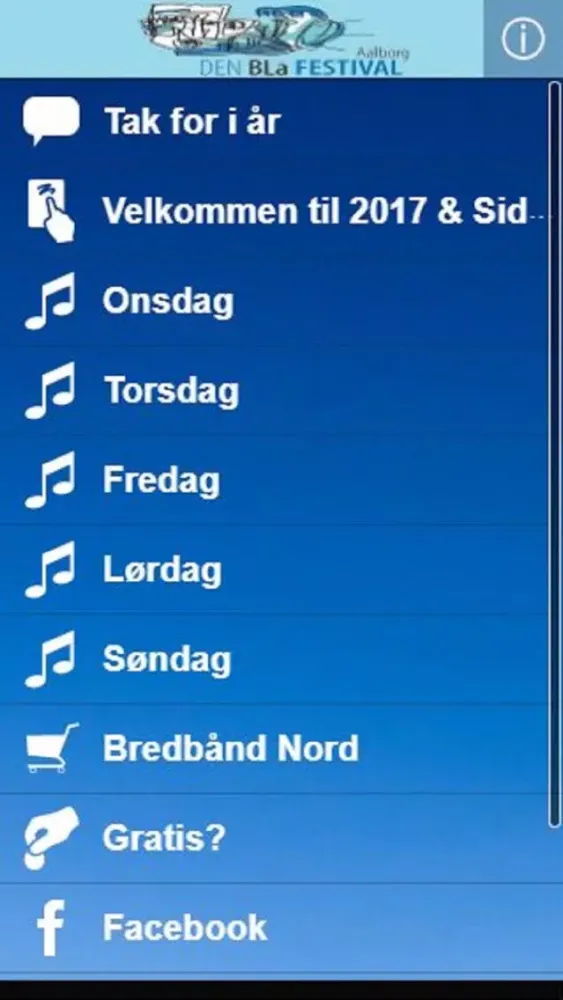 صور Den Blå Festival App