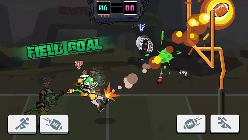 Captures d'écran de Zombie Pitcher