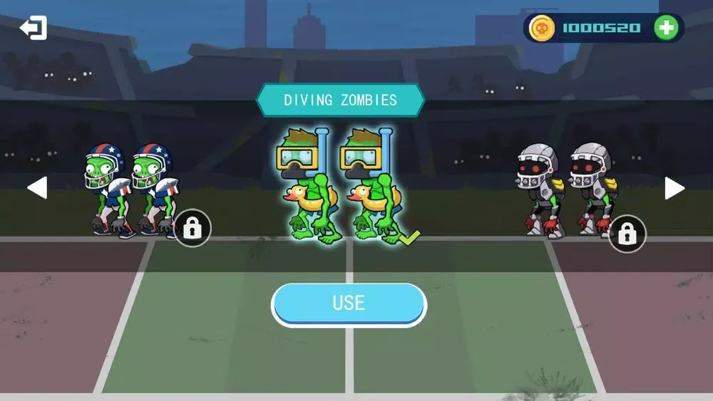 Captures d'écran de Zombie Pitcher