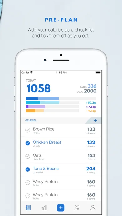 Fitness Calorie Counter سکرین شاٹس