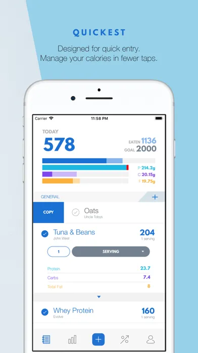 Fitness Calorie Counter سکرین شاٹس