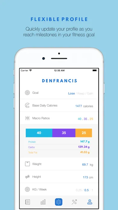 Fitness Calorie Counter سکرین شاٹس