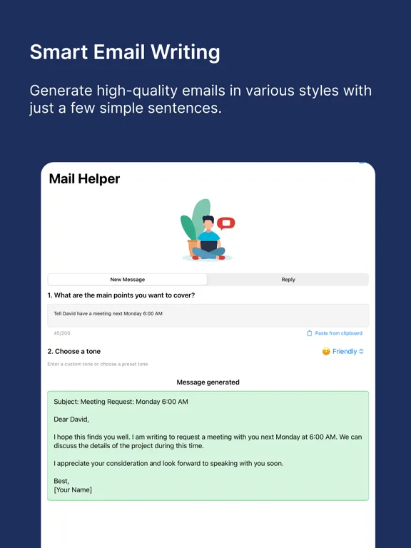 Mail Helper iPad  Screenshots
