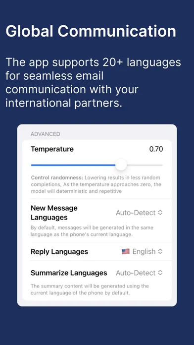 Mail Helper Screenshots