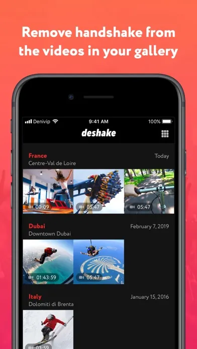 Deshake - Video stabilization应用截图