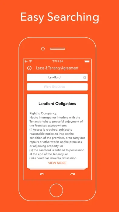Скриншоты Lease & Tenancy Agreement
