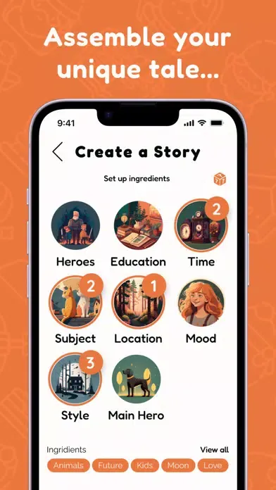 Zrzuty ekranu Dreamly: Learn with stories