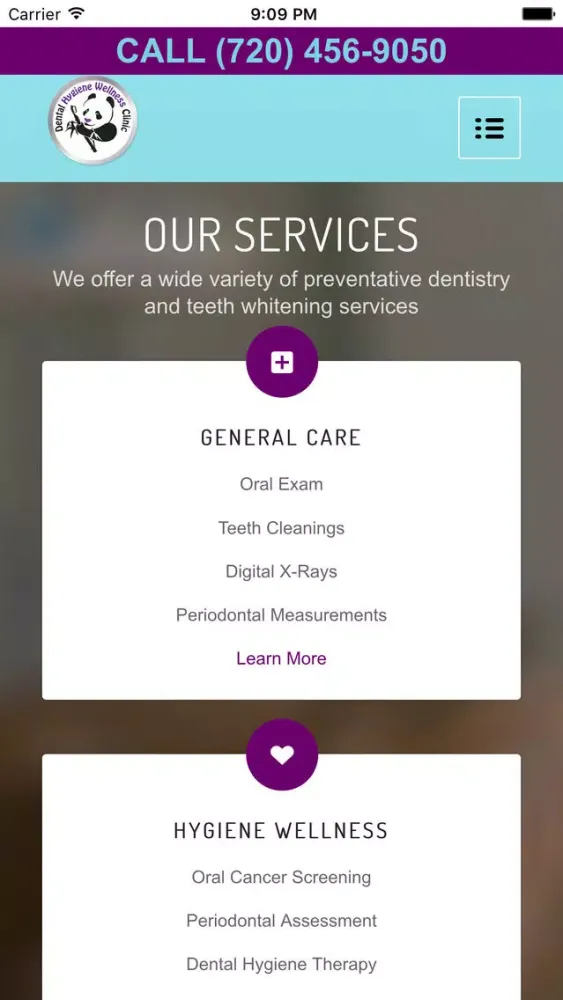 Dental Hygiene Wellness Clinic سکرین شاٹس