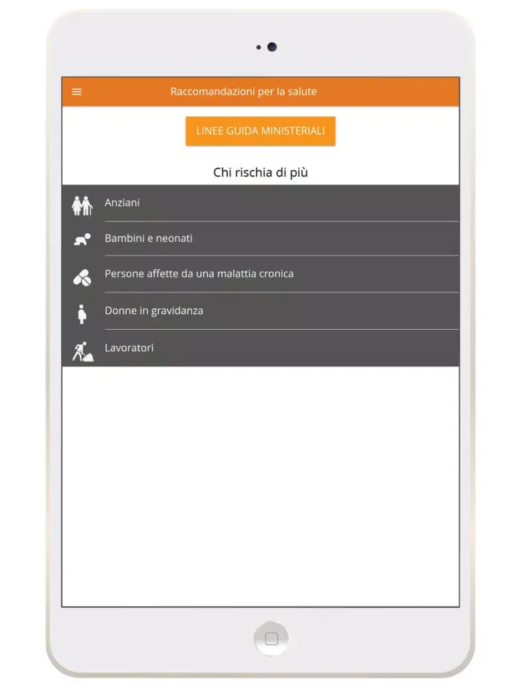 Caldo E Salute iPad  Screenshots