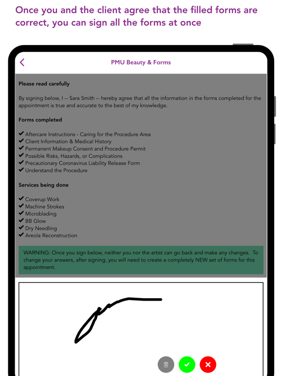 PMU Forms iPad  Ekran Görüntüleri