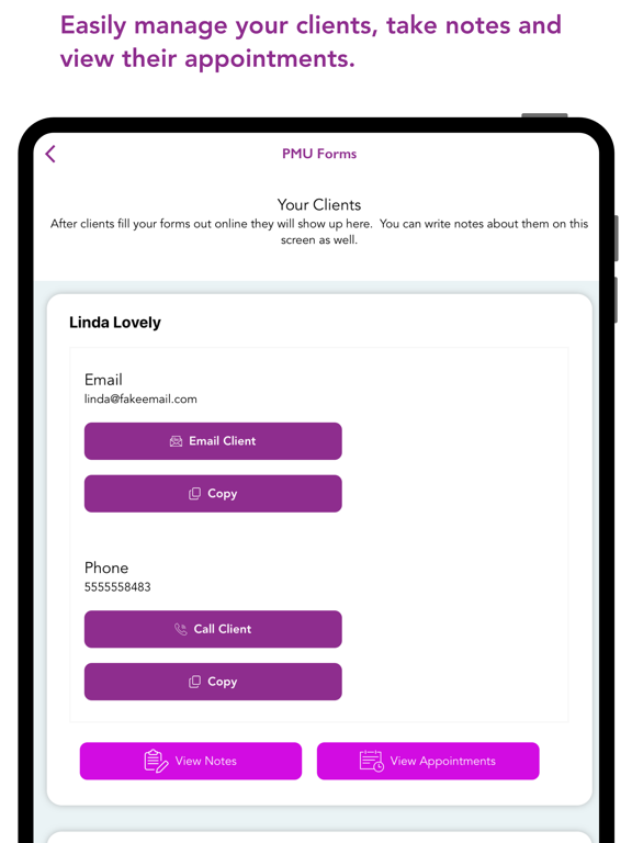 PMU Forms iPad  Ekran Görüntüleri