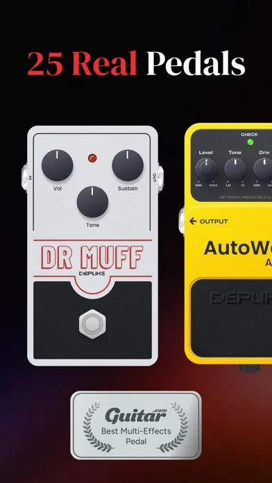 Guitar Amps, Effects, Pedals Screenshots