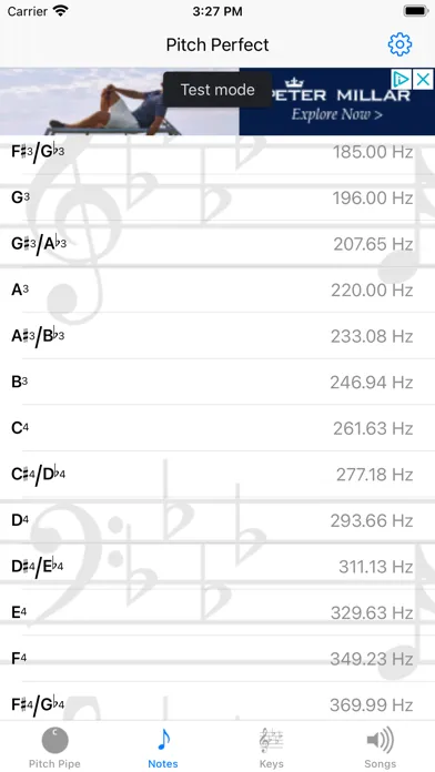 Pitch Perfect (Pitch Pipe)應用截圖