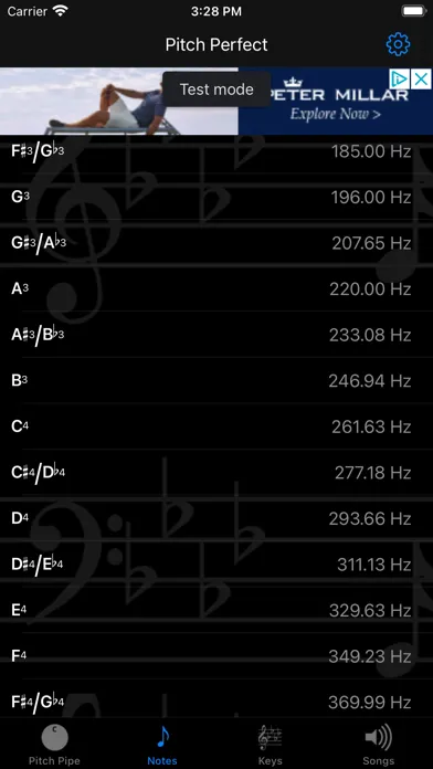 Pitch Perfect (Pitch Pipe)應用截圖