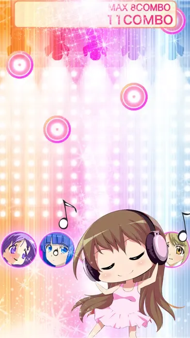 Captures d'écran de デレステップ