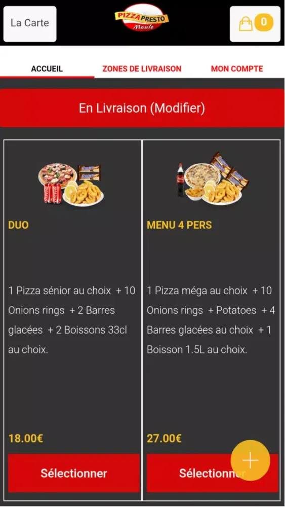 Pizza presto maule 스크린샷