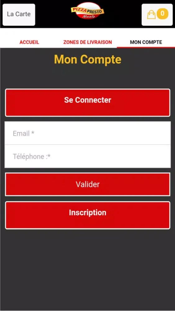 Pizza presto maule 스크린샷