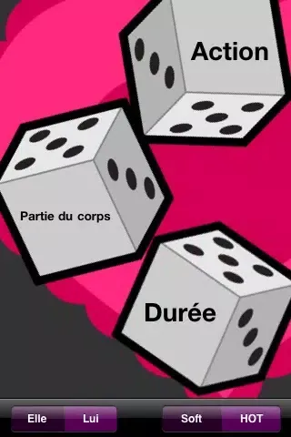 Captures d'écran de Dés Coquins