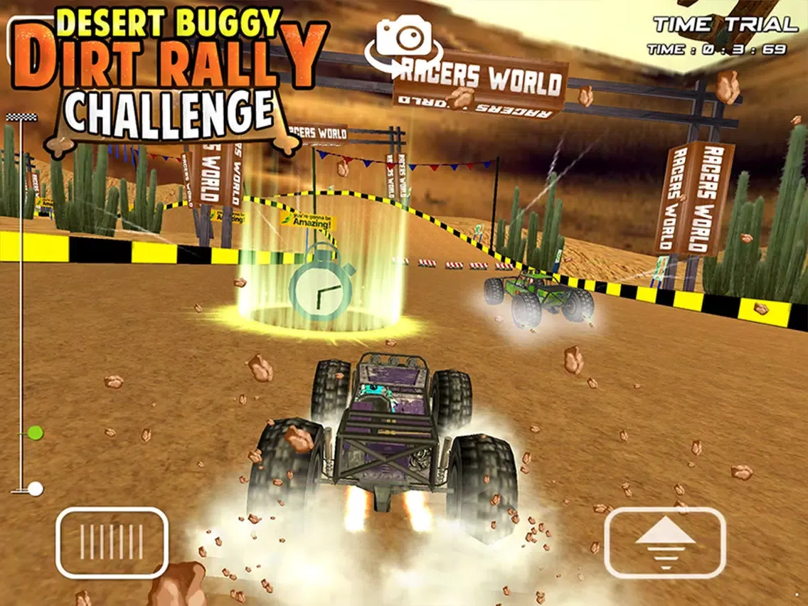 Desert Buggy Dirt Rally Challenge - Top 3D Racing iPad  Screenshots