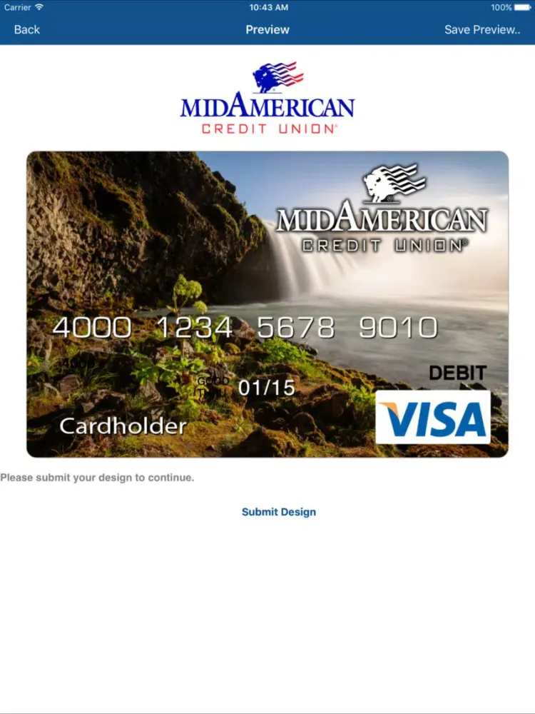 Mid American CU PMC Mobile iPad 应用截图