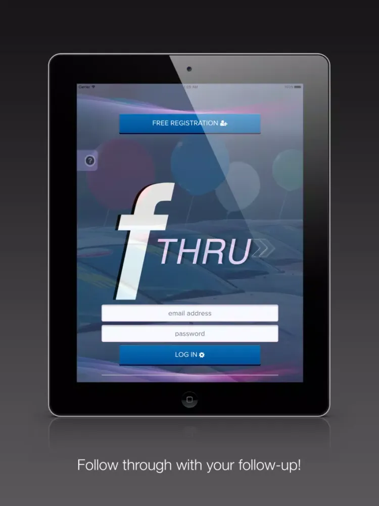fTHRU iPad 應用截圖