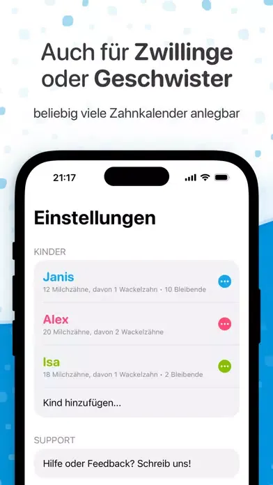Wackelzähne應用截圖