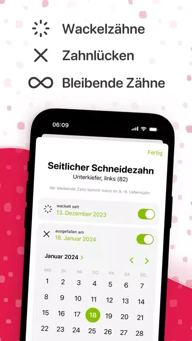 Wackelzähne應用截圖