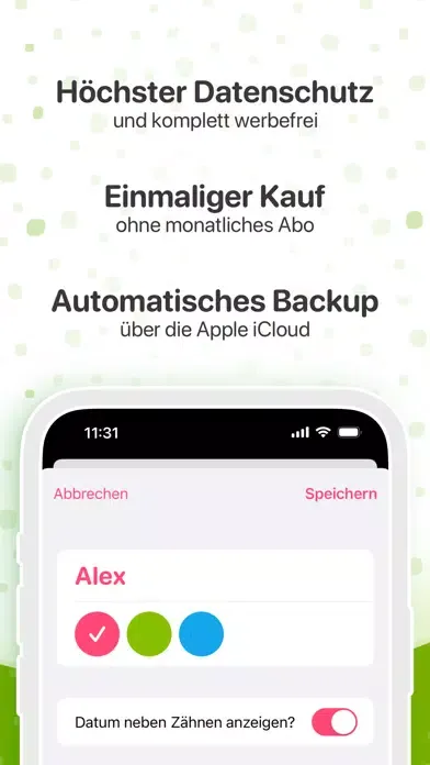 Wackelzähne應用截圖