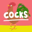 COCKS the game stickers COCKS the game stickers