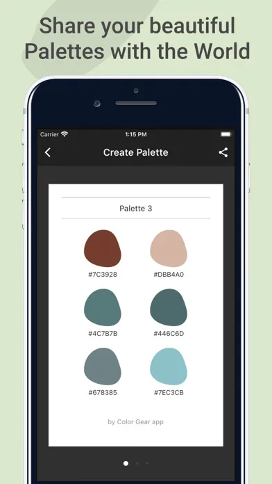 Screenshot di Color Gear: Palette of harmony
