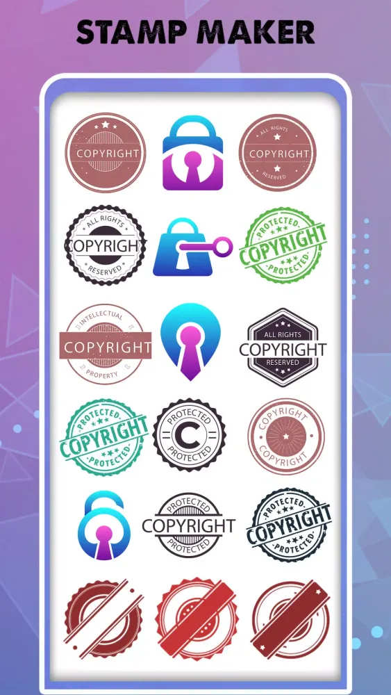 Stamp Maker Screenshots