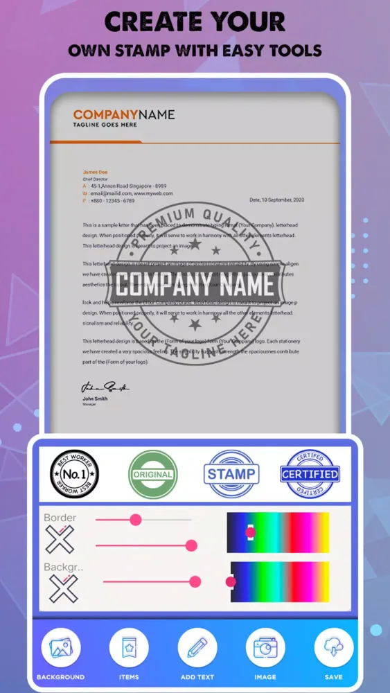 Stamp Maker Screenshots