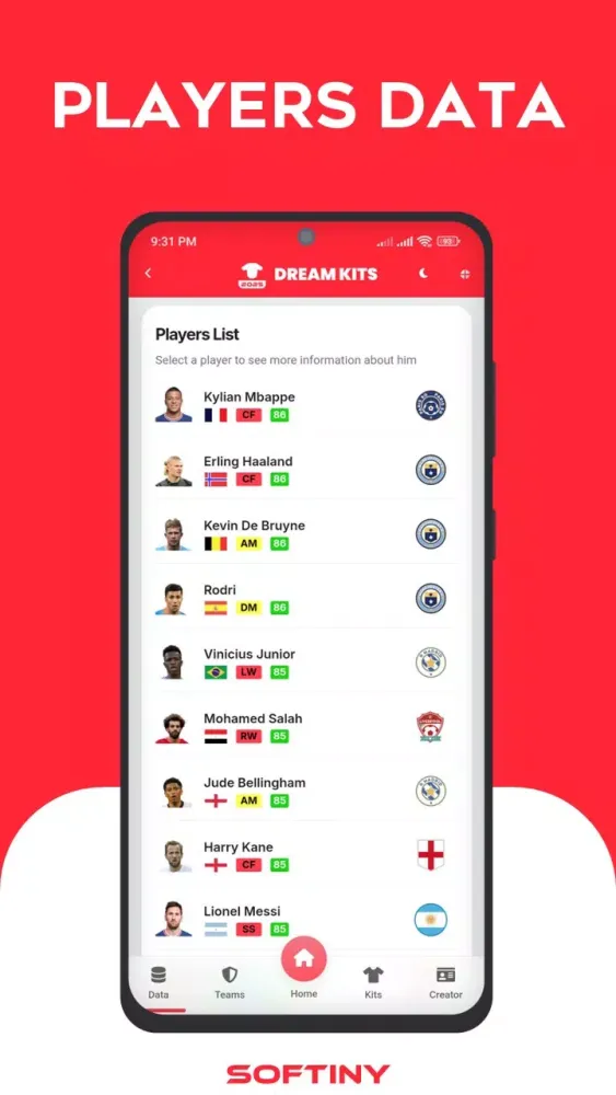 DREAM KITS 2025 سکرین شاٹس