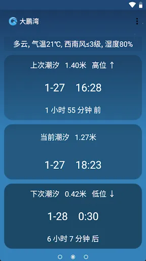 潮汐預報 Screenshots