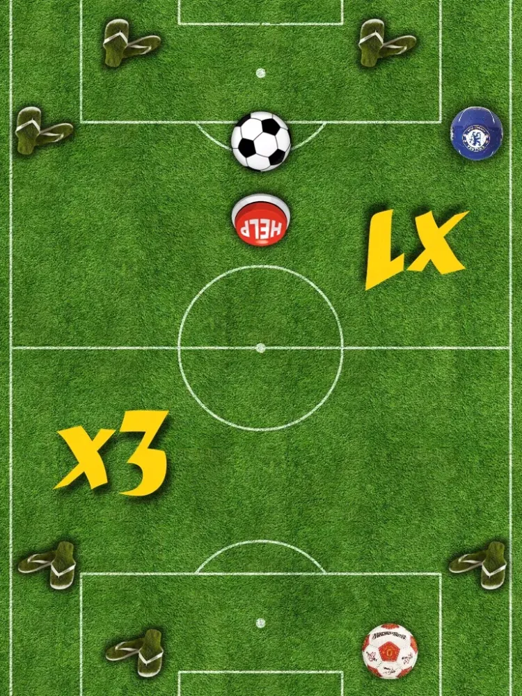 Скриншоты R Football - Nice Soccer Game, Bazinga! iPad 