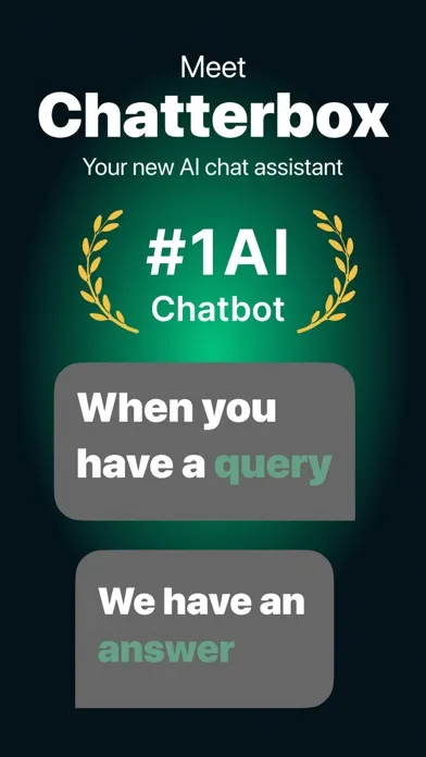 Ảnh chụp màn hình của Chatterbox: Chat AI assistant