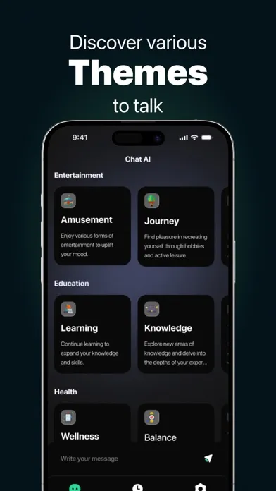Ảnh chụp màn hình của Chatterbox: Chat AI assistant