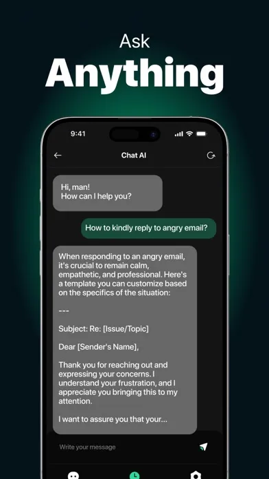 Ảnh chụp màn hình của Chatterbox: Chat AI assistant